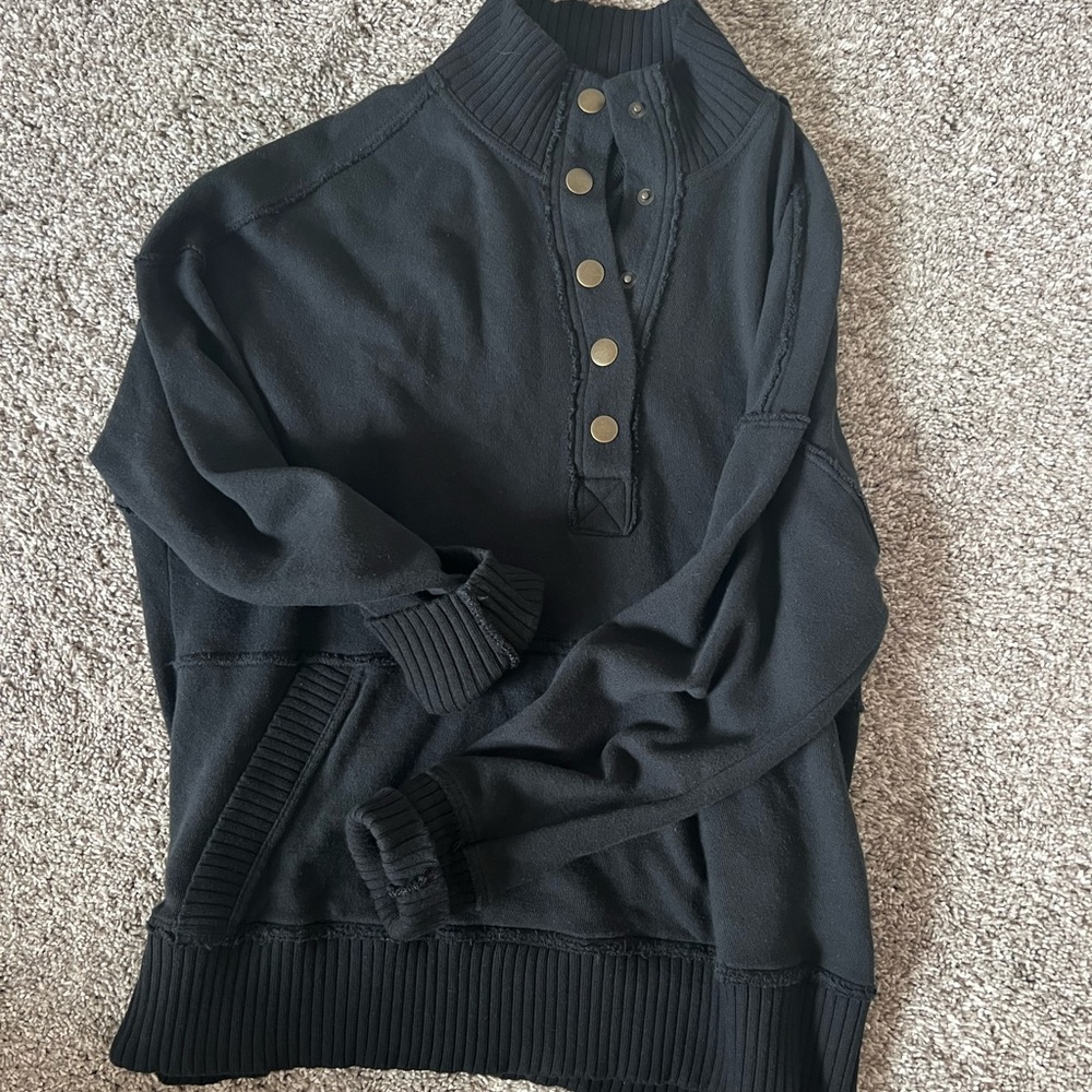 Aerie Oh Snap weekender Henley size S